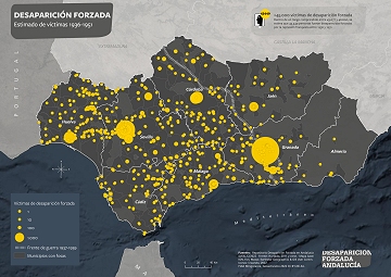 Desaparición forzada en Andalucía, un site complet sur les crimes franquistes.