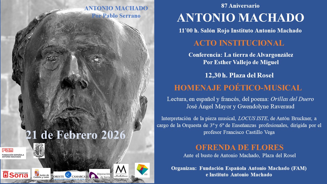 Soria rend hommage à Antonio Machado