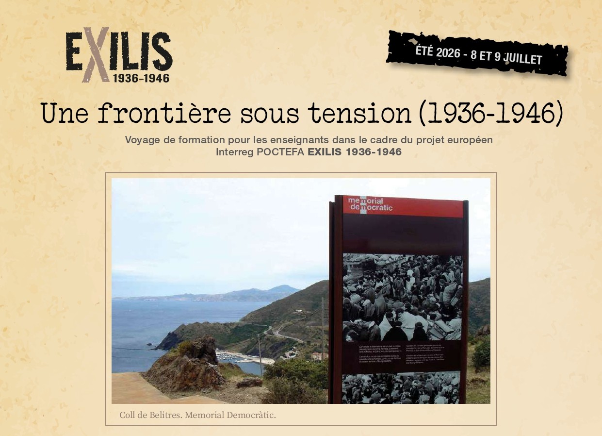 EXILIS organise une nouvelle formation transfrontalière pour les enseignants autour de la mémoire de l’exil
